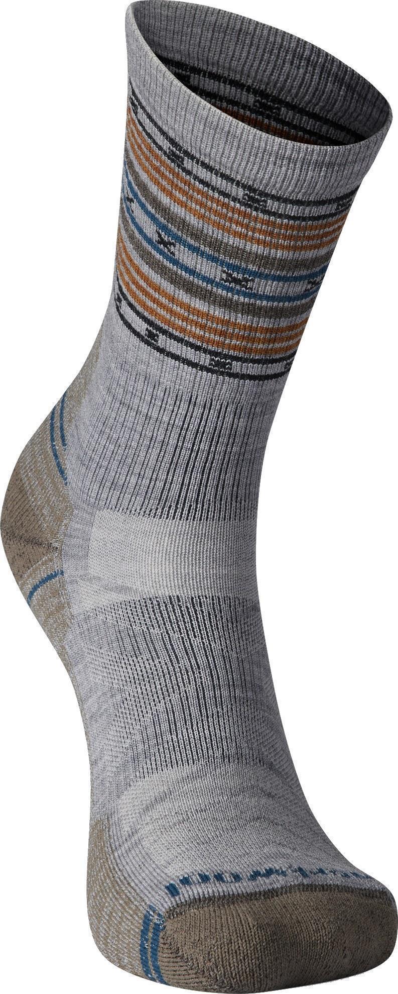 Hike Light Cushion Spiked Stripe Crew Socks - Mens - Image 3