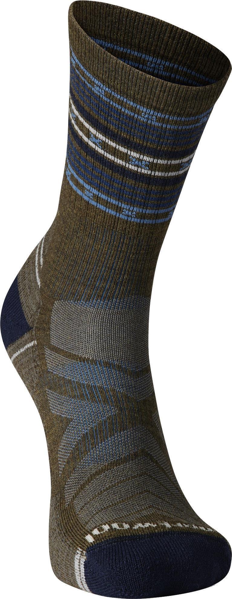 Hike Light Cushion Spiked Stripe Crew Socks - Mens - Image 5