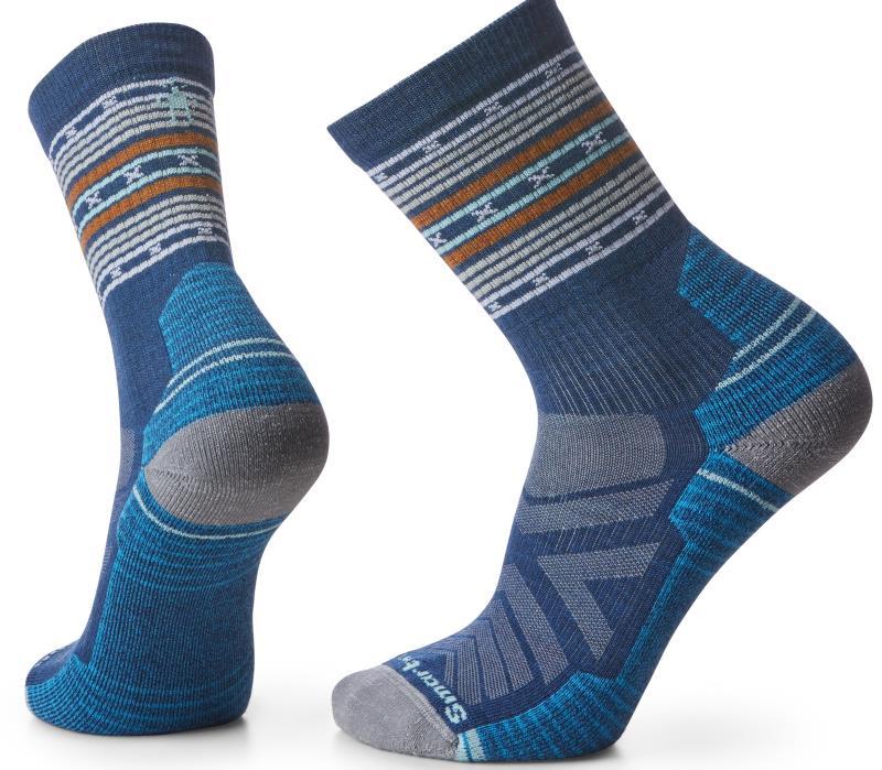 Hike Light Cushion Spiked Stripe Crew Socks - Mens - Image 8