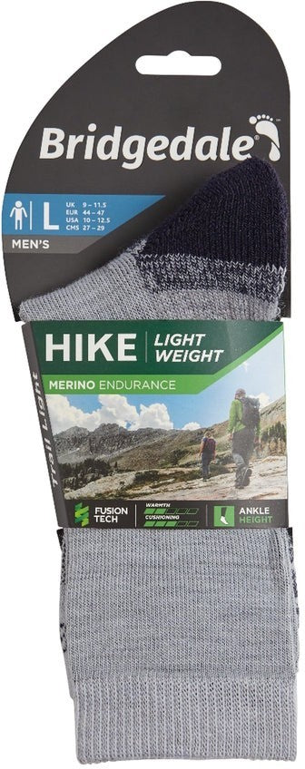 Hike Lightweight Merino Performance 3/4 Crew Socks - Mens - Image 3