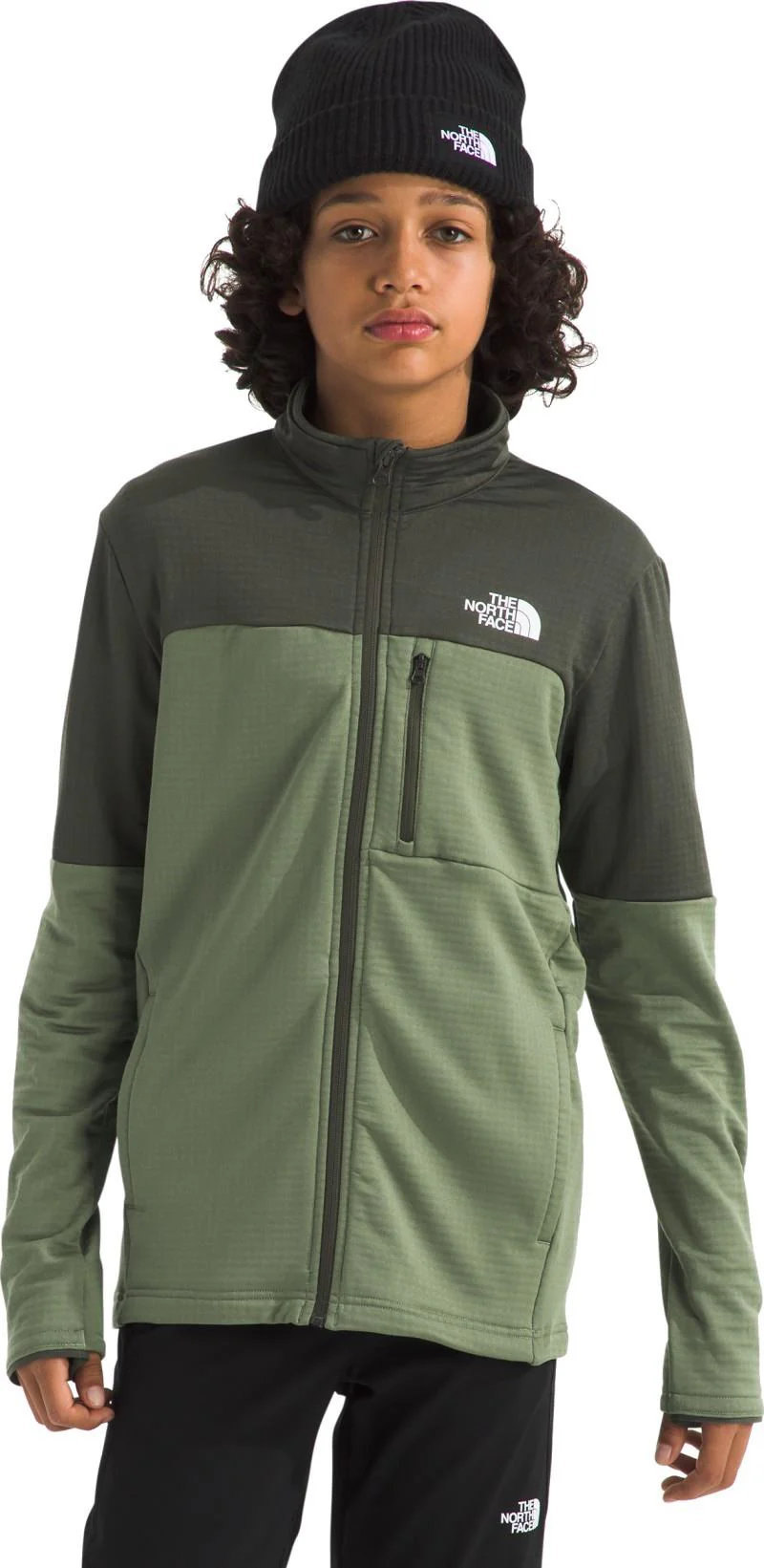 Hike Midlayer Full Zip - Teen - Image 3