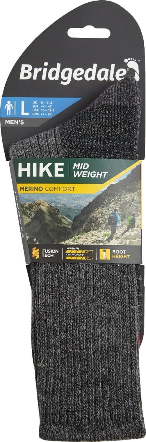 Hike Midweight Merino Comfort Crew Socks - Mens - Image 3