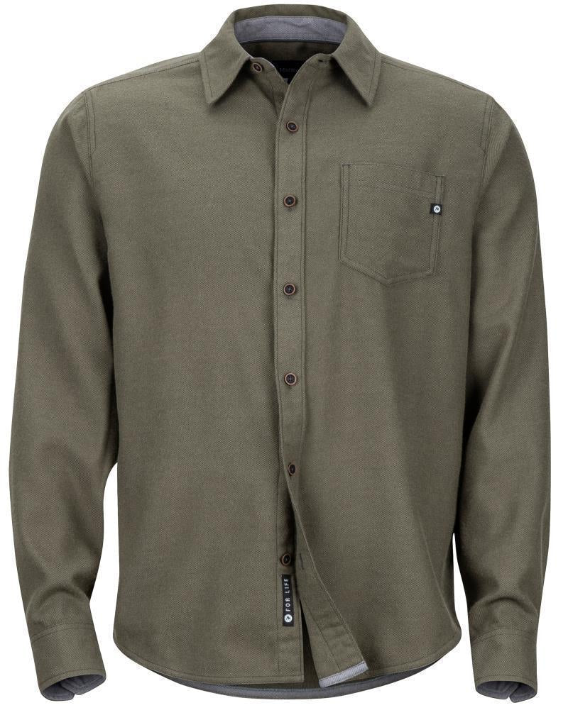 Hobson Midweight Flannel LS - Mens - Image 3