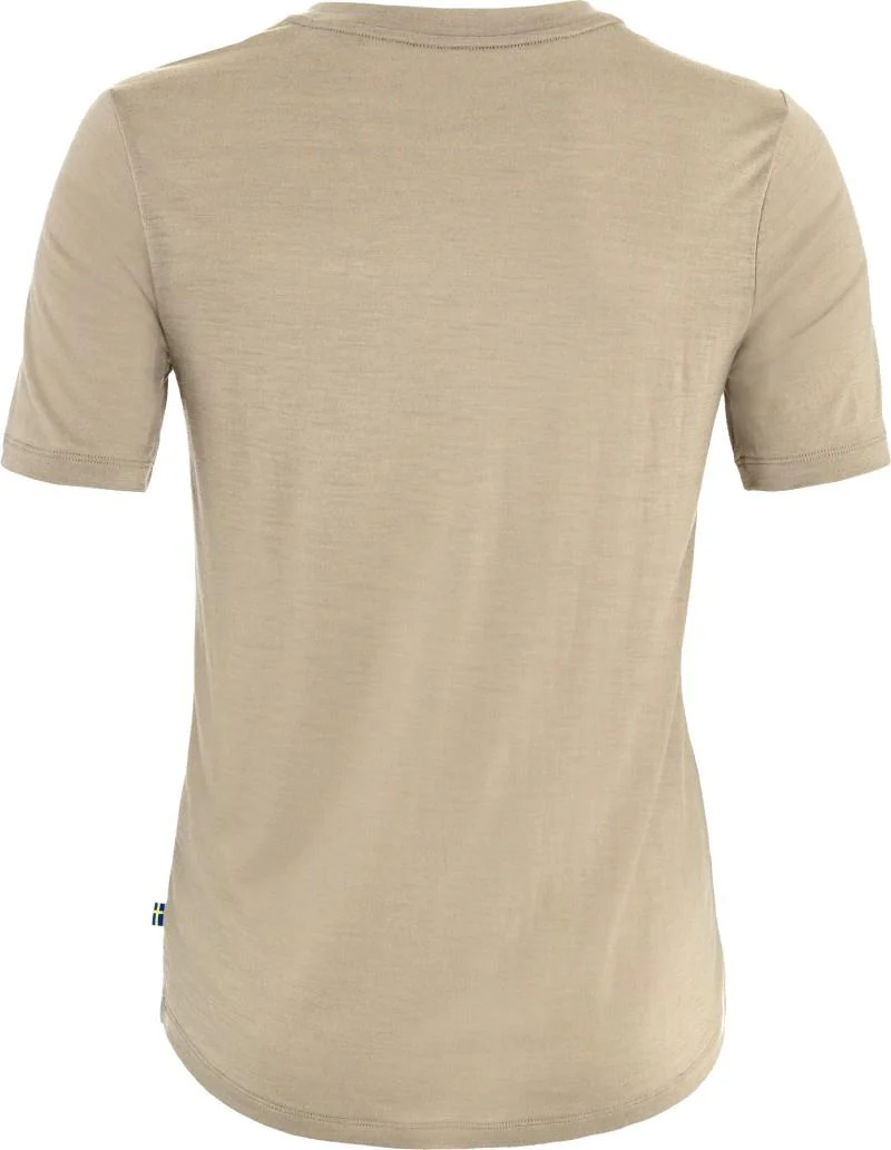 Hoja Lugnt Wool T-Shirt - Womens - Image 2