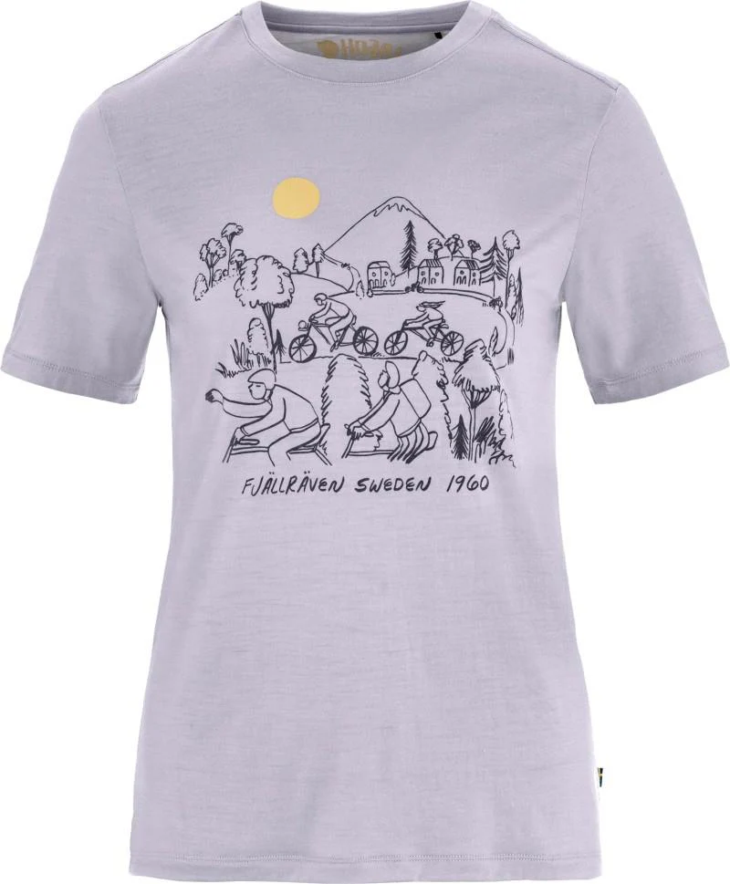 Hoja Lugnt Wool T-Shirt - Womens - Image 3