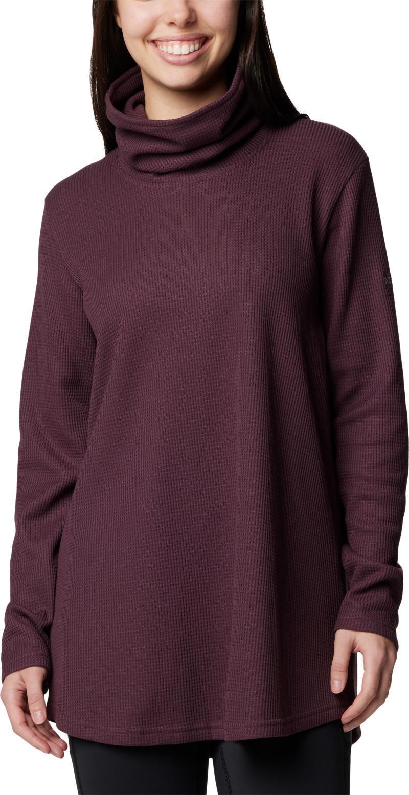 Holly Hideaway Waffle Cowl Neck Pullove - Womens - Image 11