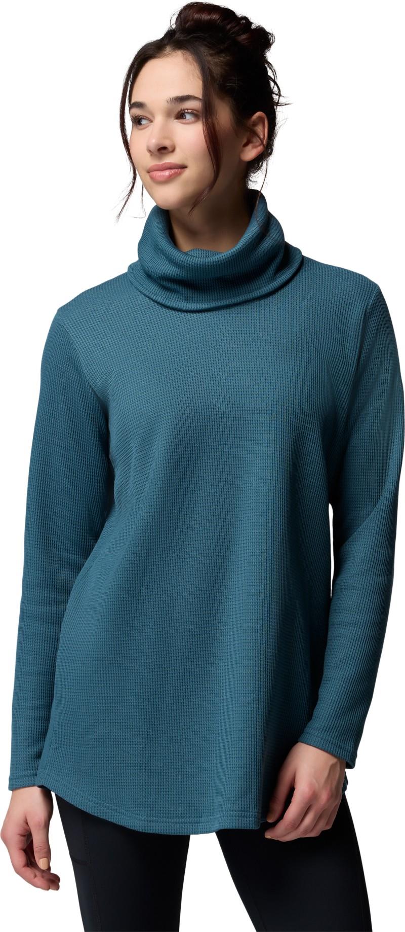 Holly Hideaway Waffle Cowl Neck Pullove - Womens - Image 16