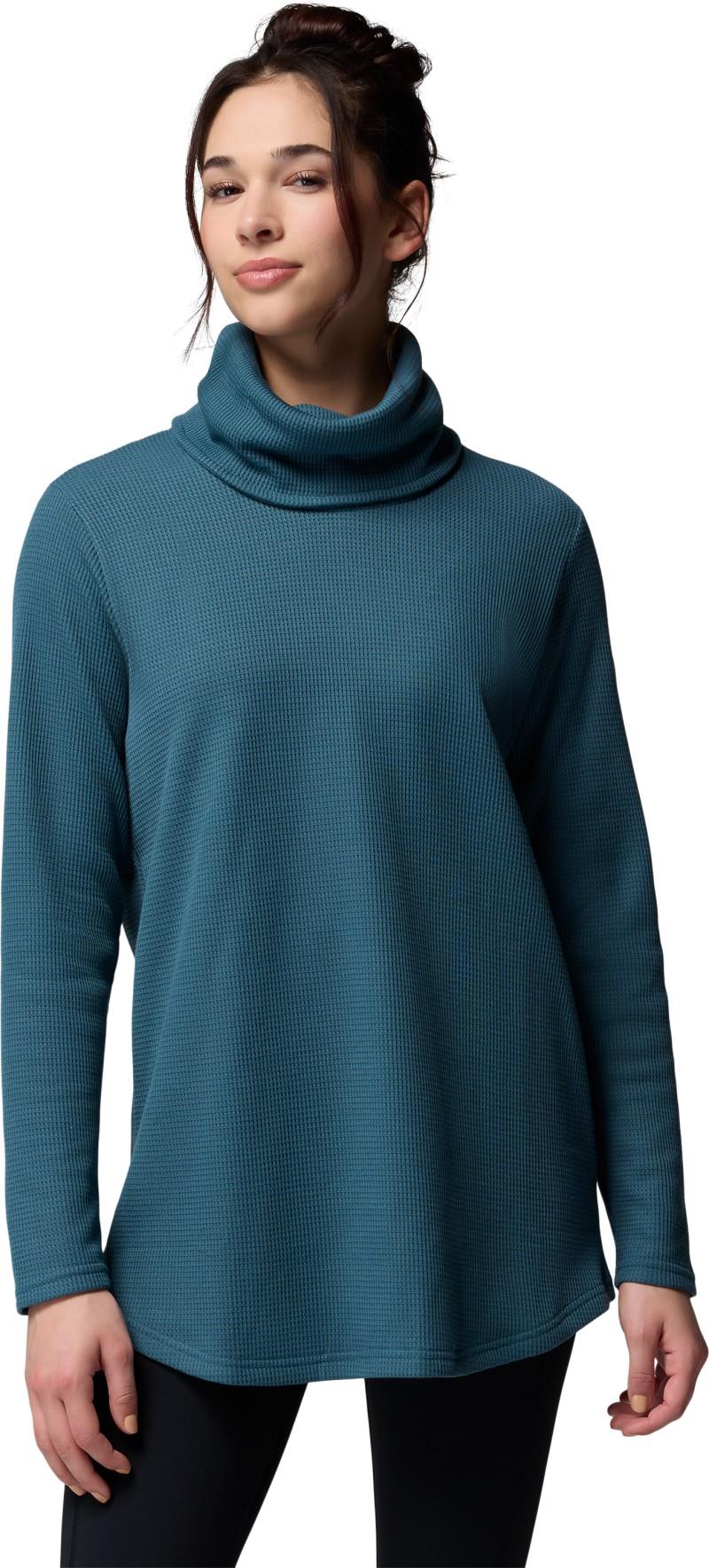 Holly Hideaway Waffle Cowl Neck Pullove - Womens - Image 17