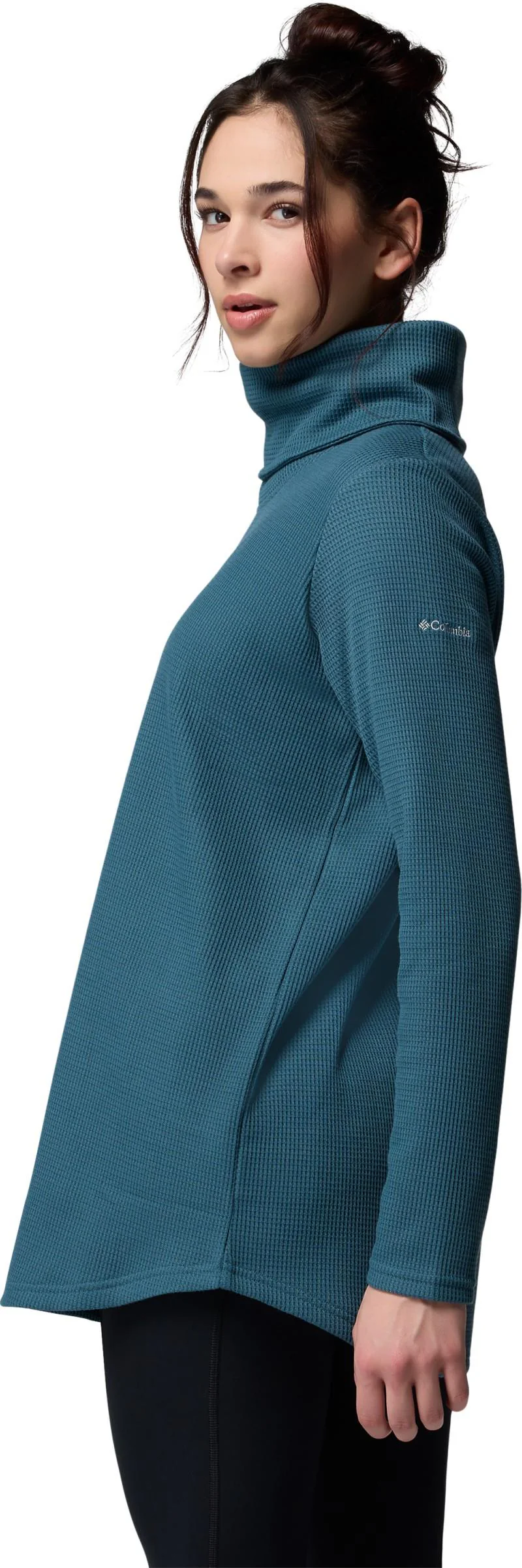 Holly Hideaway Waffle Cowl Neck Pullove - Womens - Image 18