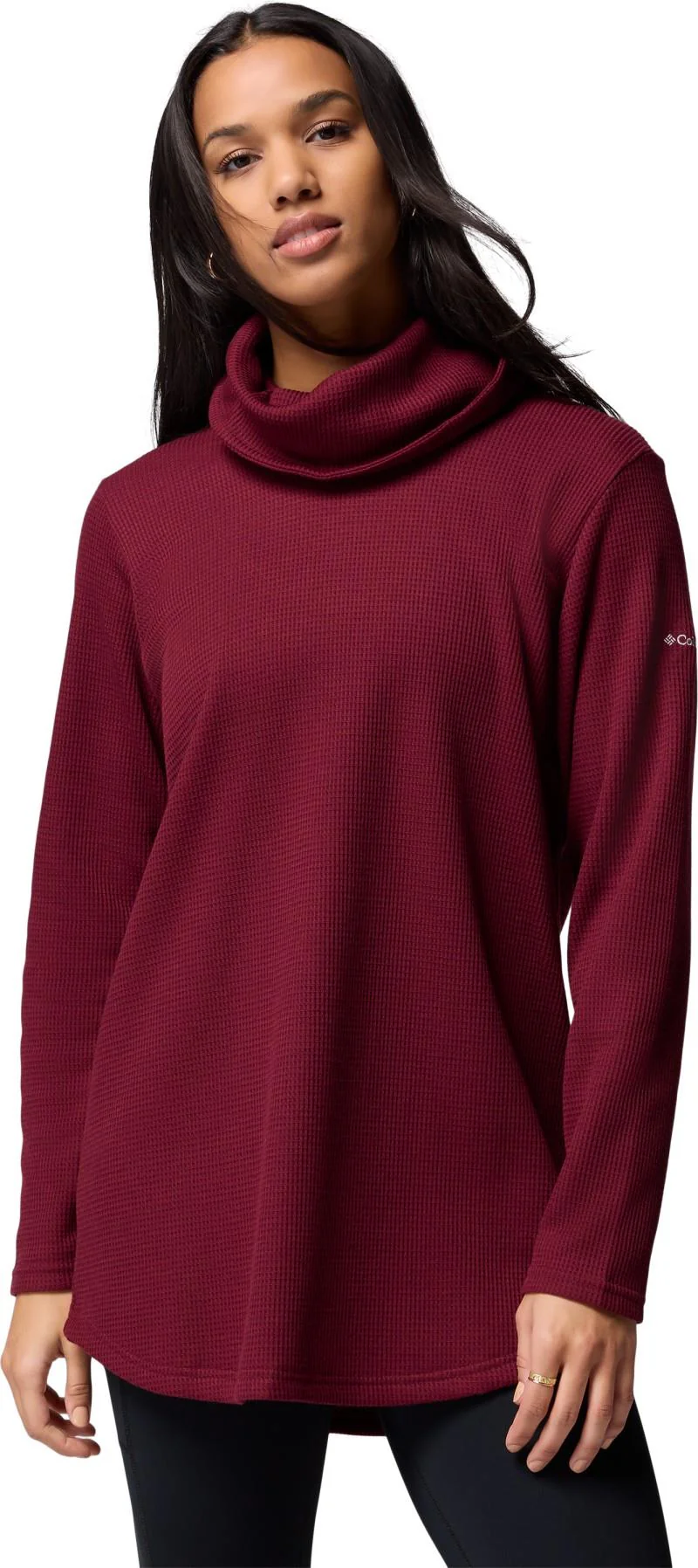 Holly Hideaway Waffle Cowl Neck Pullove - Womens - Image 20