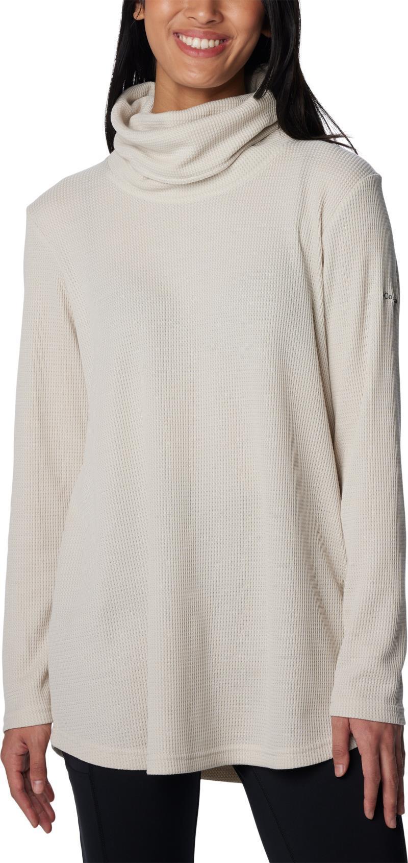 Holly Hideaway Waffle Cowl Neck Pullove - Womens - Image 6