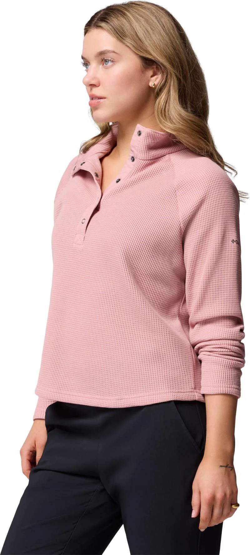 Holly Hideaway Waffle Half Snap - Womens - Image 11