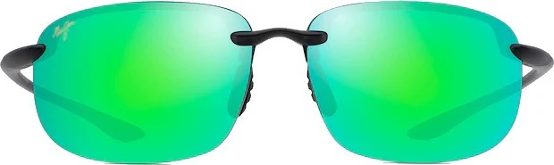 Hookipa XLarge, Translucent Matte Grey Frame, MAUI Green Lens - Image 2