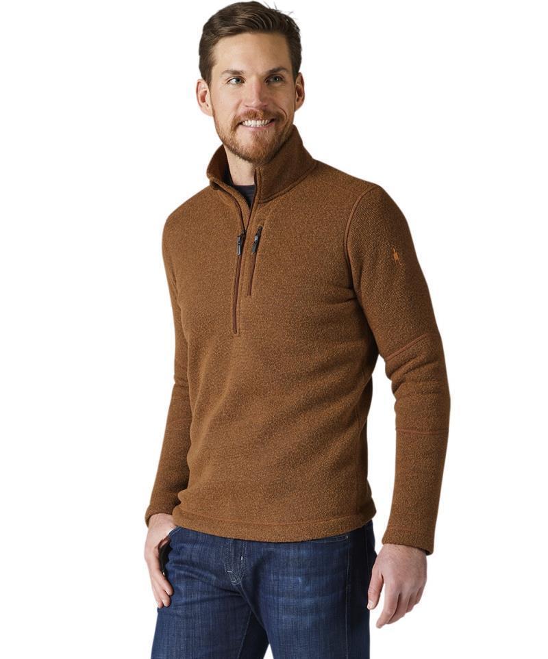 Hudson Trail Fleece Half Zip Sweater - Mens - Image 2