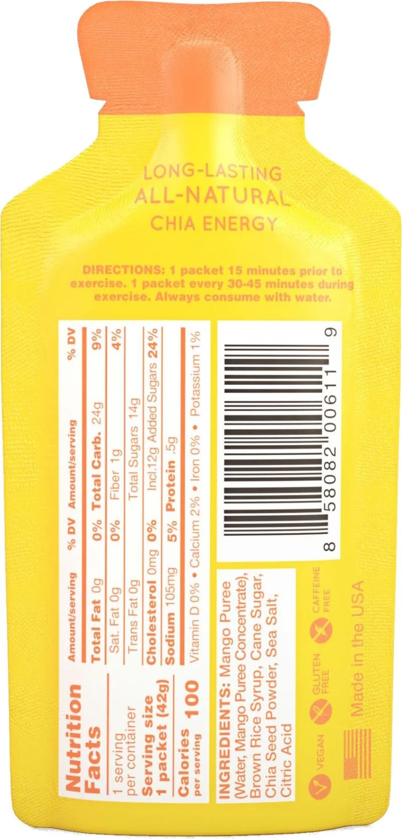 Huma Chia Energy Gel - Image 6