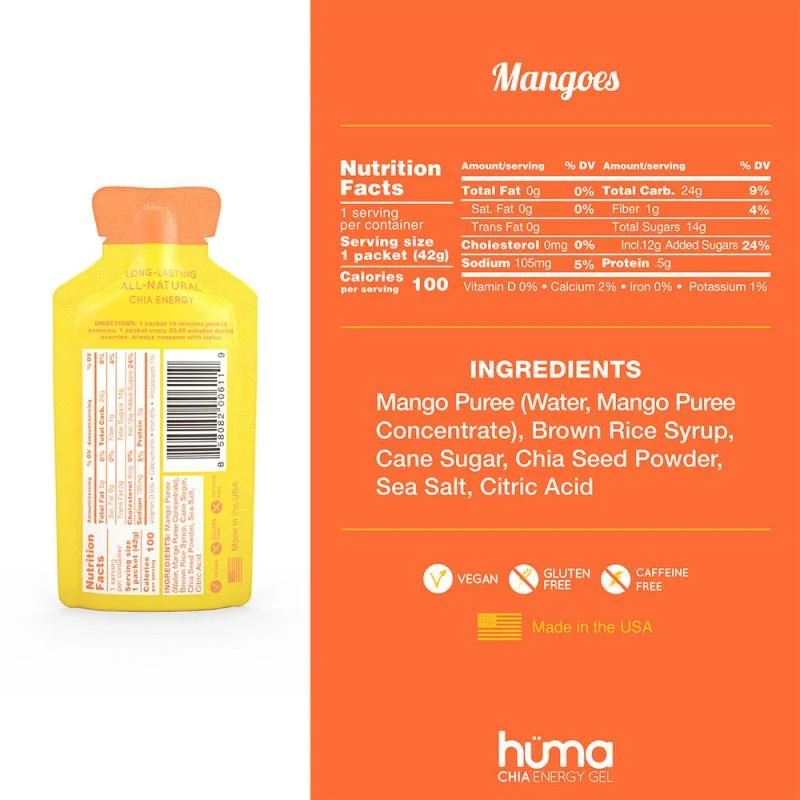 Huma Chia Energy Gel - Image 7