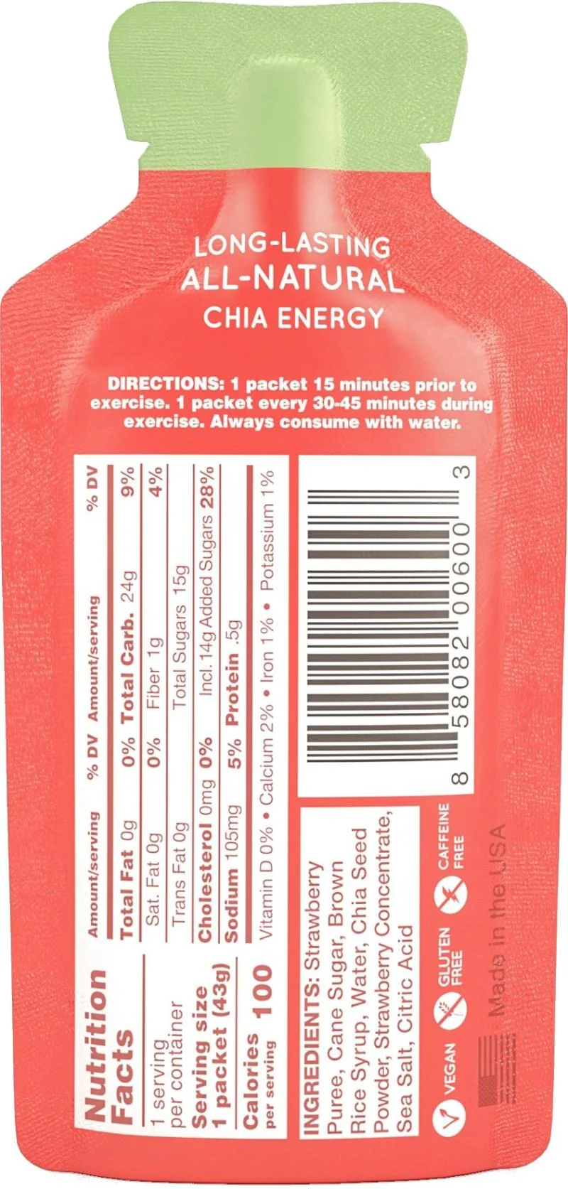 Huma Chia Energy Gel - Image 9