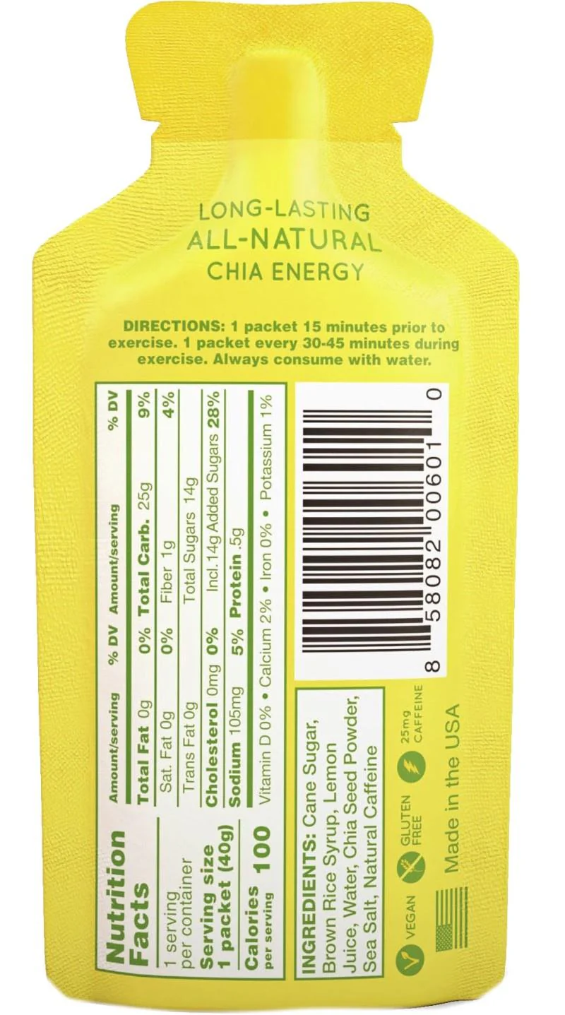 Huma Chia Energy Gel Caffeinated - Image 8