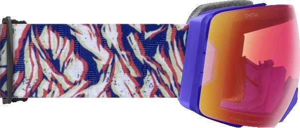 I/O Mag XL, Ultraviolet Peaking Goggles, ChromaPop Pro Photochromic Red Mirror Lens - Image 3