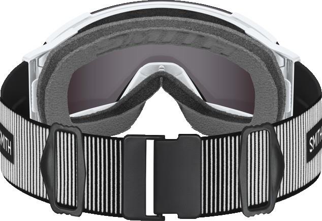 I/O Mag XL, White Fade Out Goggles, ChromaPop Sun Black Lens - Image 4