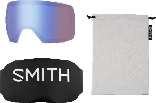 I/O Mag XL, White Fade Out Goggles, ChromaPop Sun Black Lens - Image 5