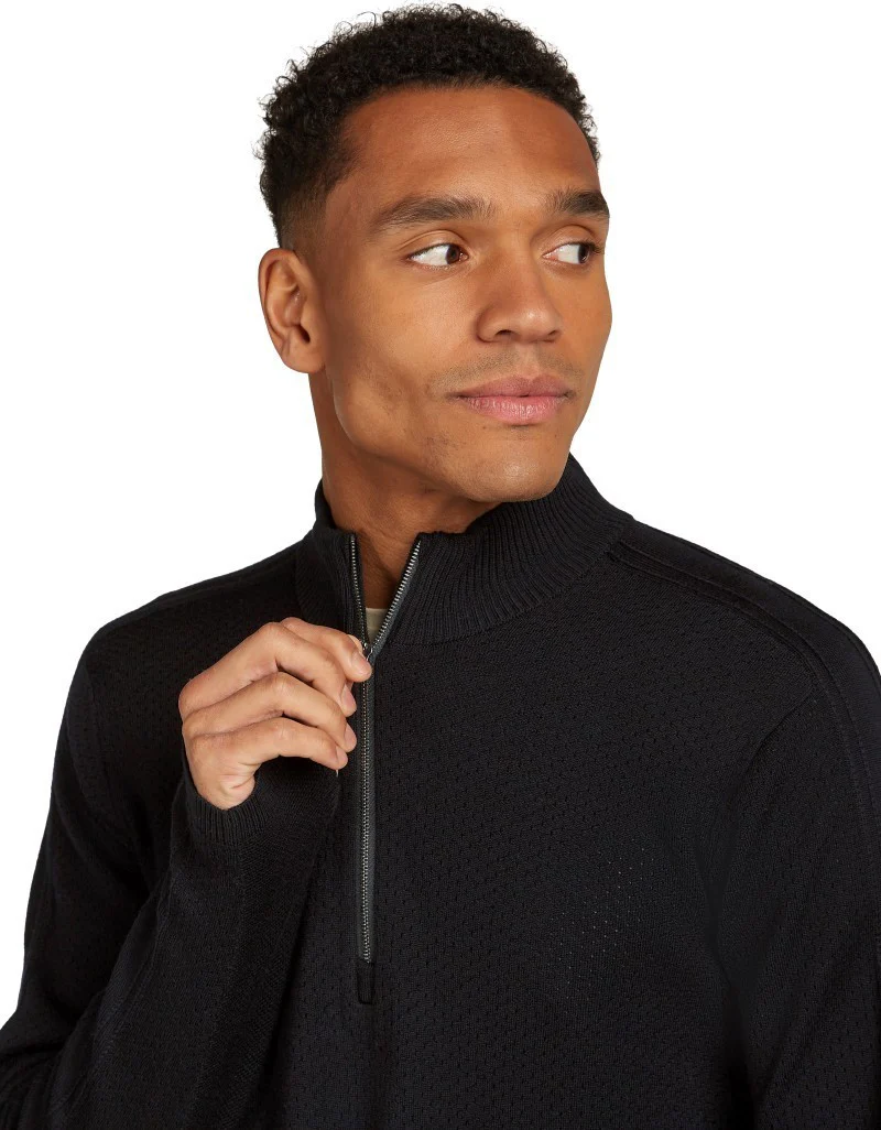 Icebreaker Anniversary Original LS Half Zip - Mens - Image 3