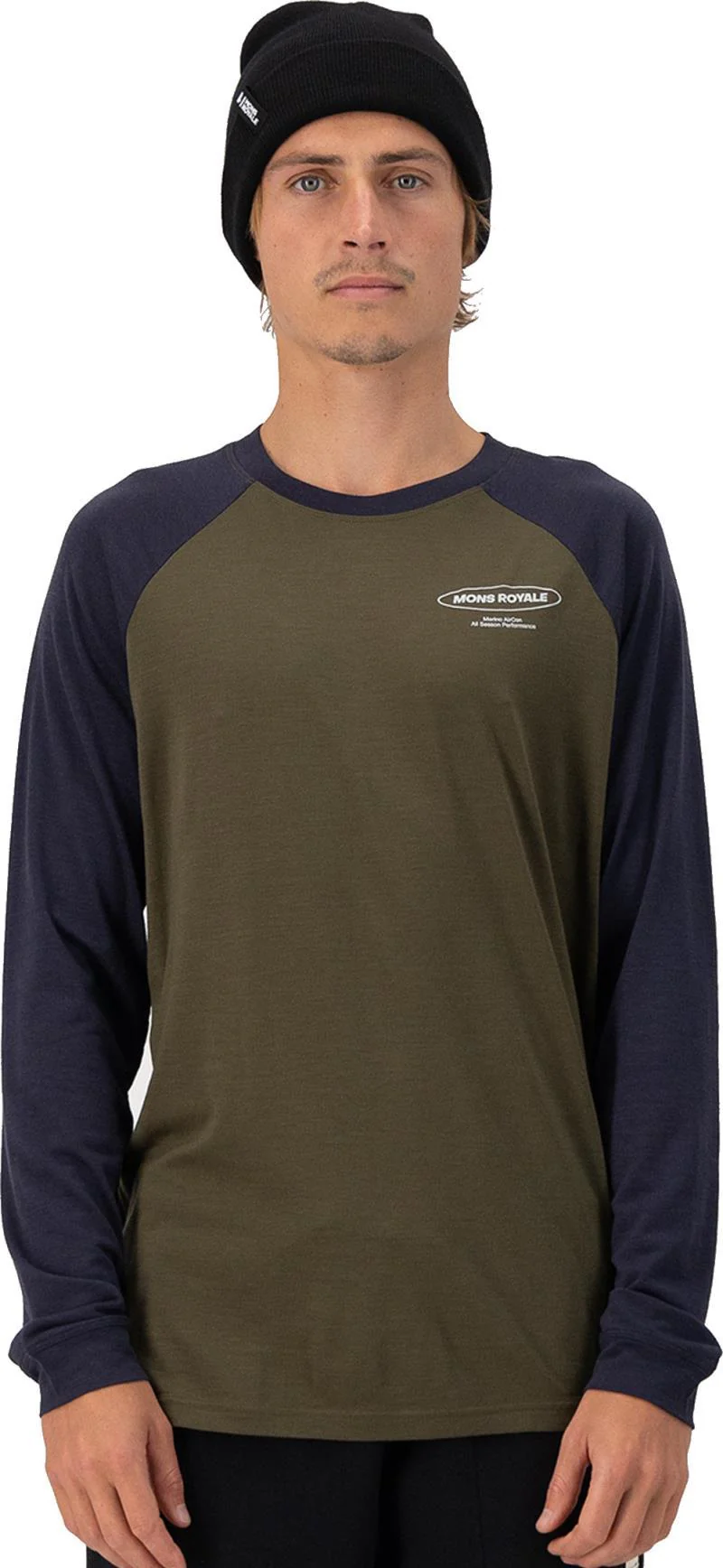 Icon Merino Raglan LS - Mens - Image 11