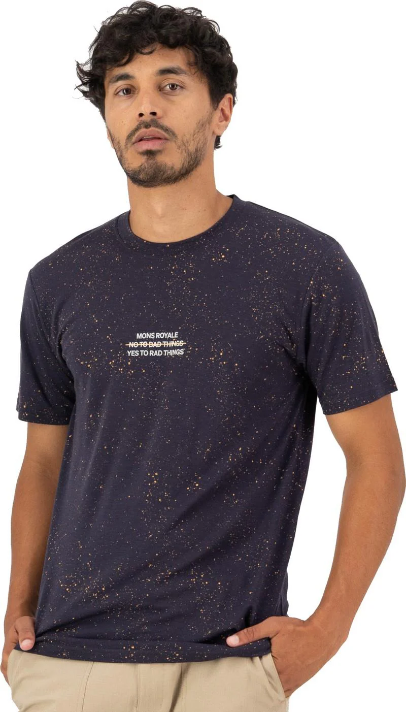 Icon Merino Classic SS T-Shirt - Cosmic - Mens - Image 2