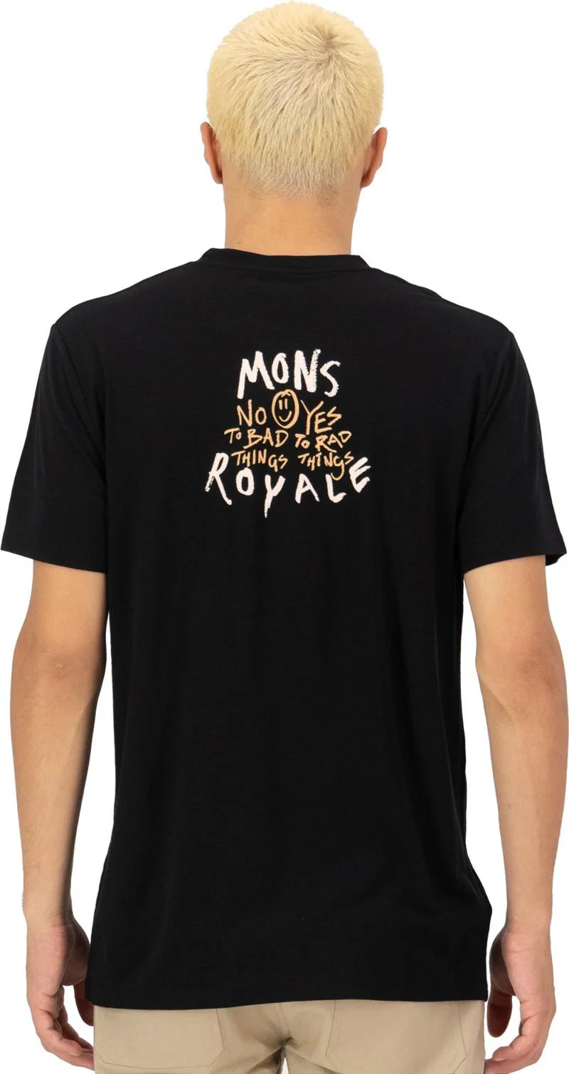 Icon Merino Classic SS T-Shirt - Smile - Mens - Image 6