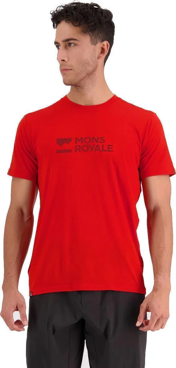 Icon Merino Classic SS T-Shirt - Brand Lock Up - Mens - Image 2