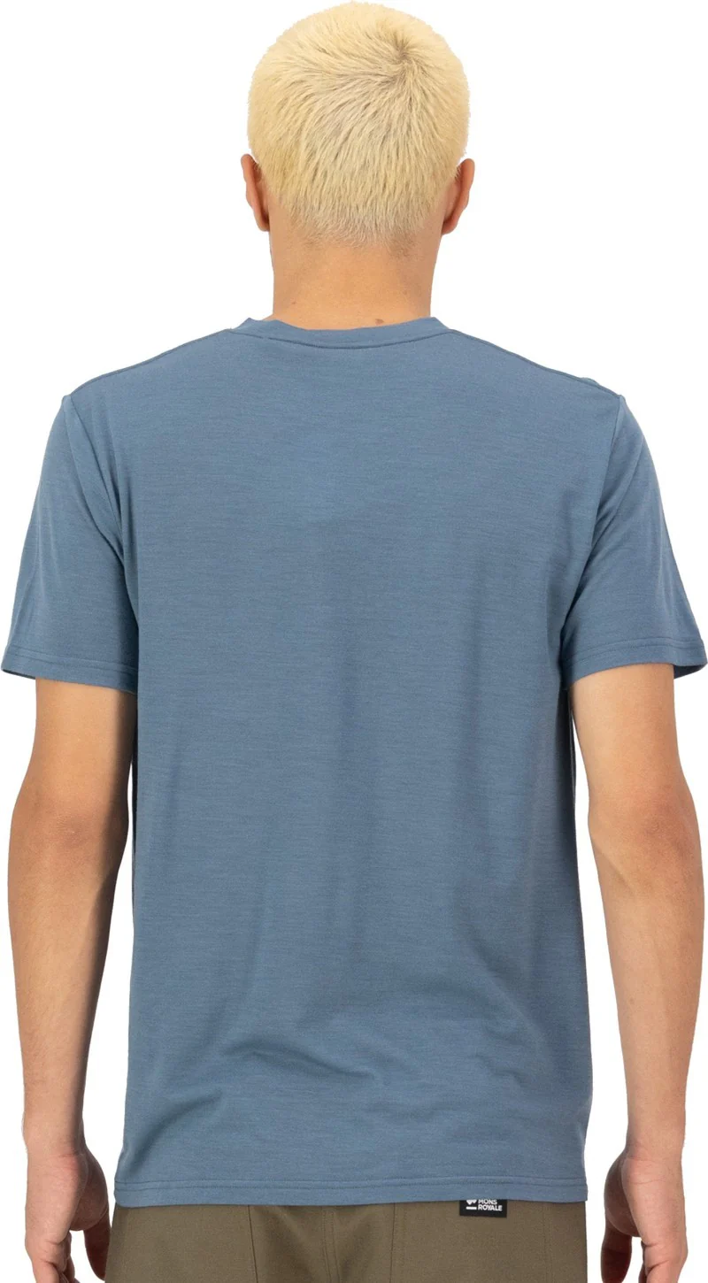 Icon Merino Classic SS T-Shirt - Brand Lock Up - Mens - Image 32