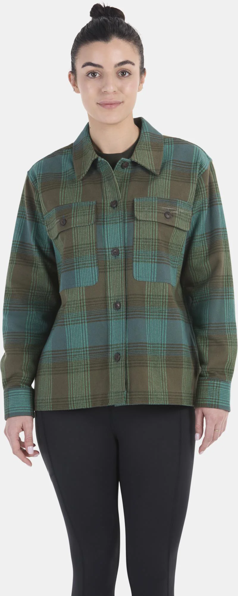 Incline Heavyweight Flannel Overshirt - Womens - Image 10