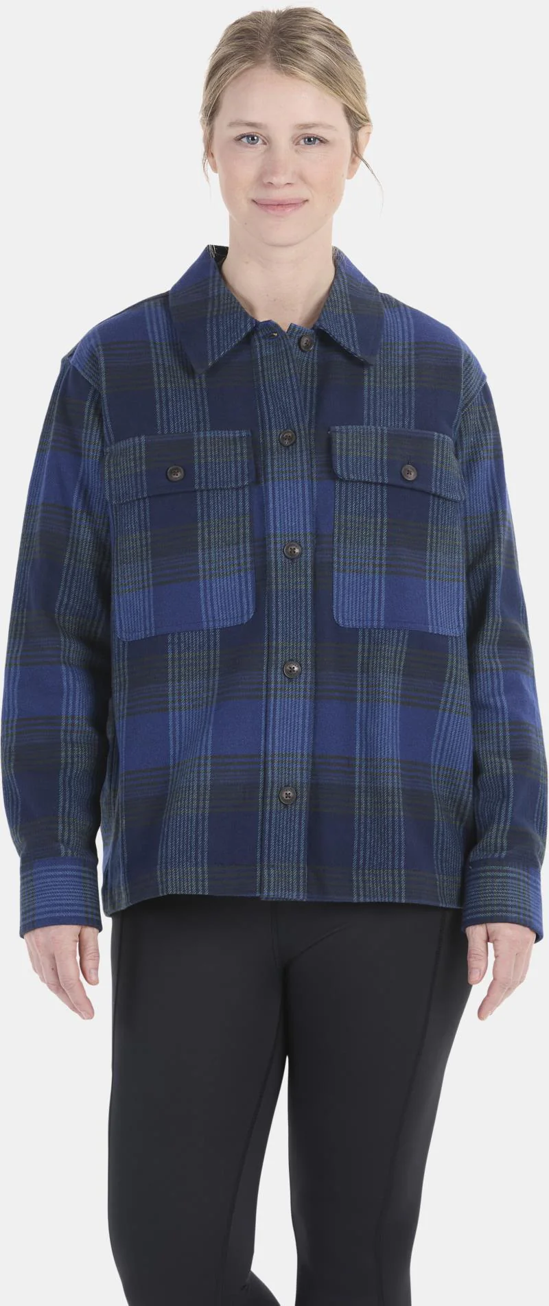 Incline Heavyweight Flannel Overshirt - Womens - Image 12