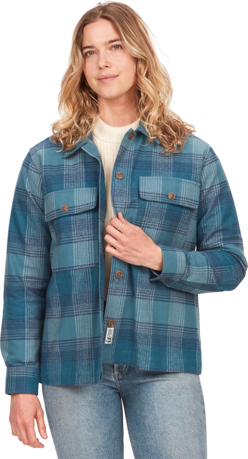 Incline Heavyweight Flannel Overshirt - Womens - Image 3