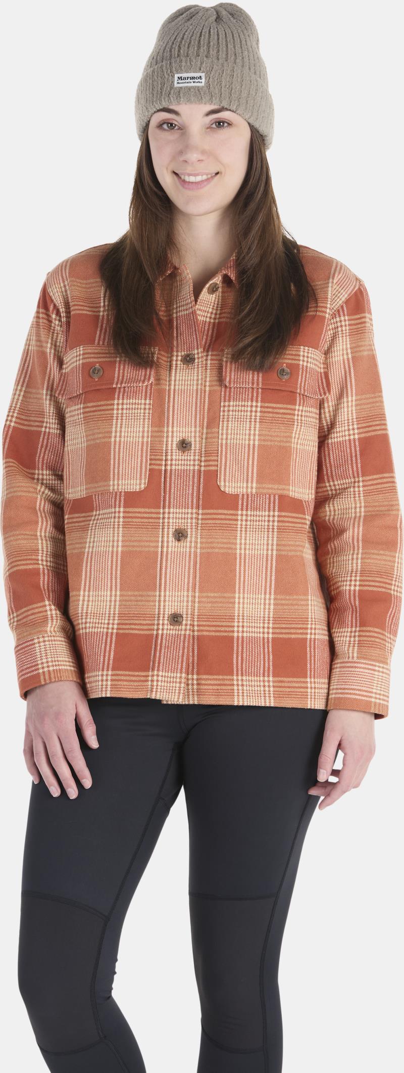 Incline Heavyweight Flannel Overshirt - Womens - Image 7