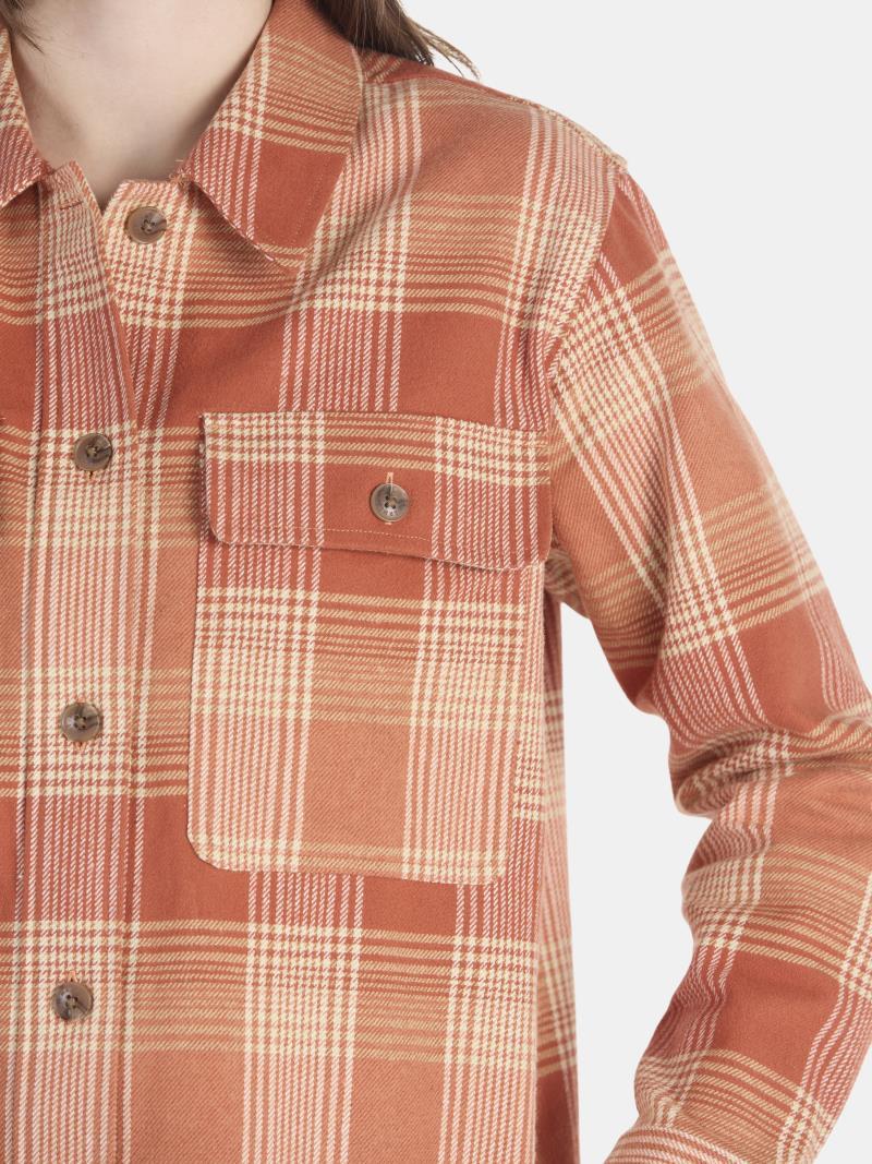 Incline Heavyweight Flannel Overshirt - Womens - Image 9