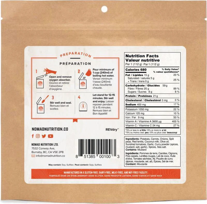 Indian Red Lentil - 112g / 4oz - Image 2