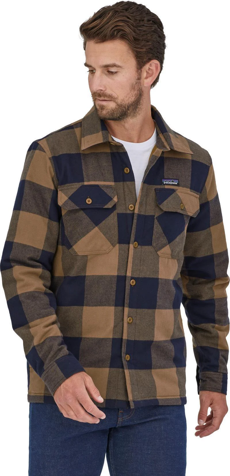 Insulated Organic Cotton Midweight Fjord Flannel Shirt - Mens - Image 9