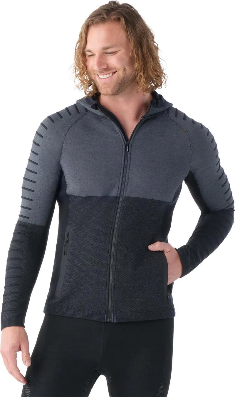 Intraknit Merino Fleece Full Zip Hoodie - Mens - Image 4