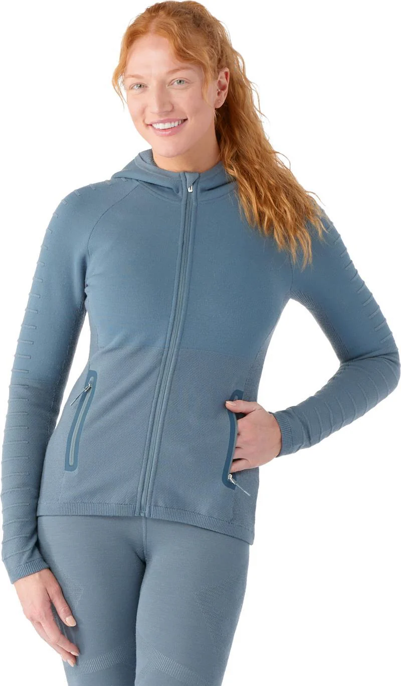 Intraknit Merino Fleece Full Zip Hoodie - Womens - Image 11