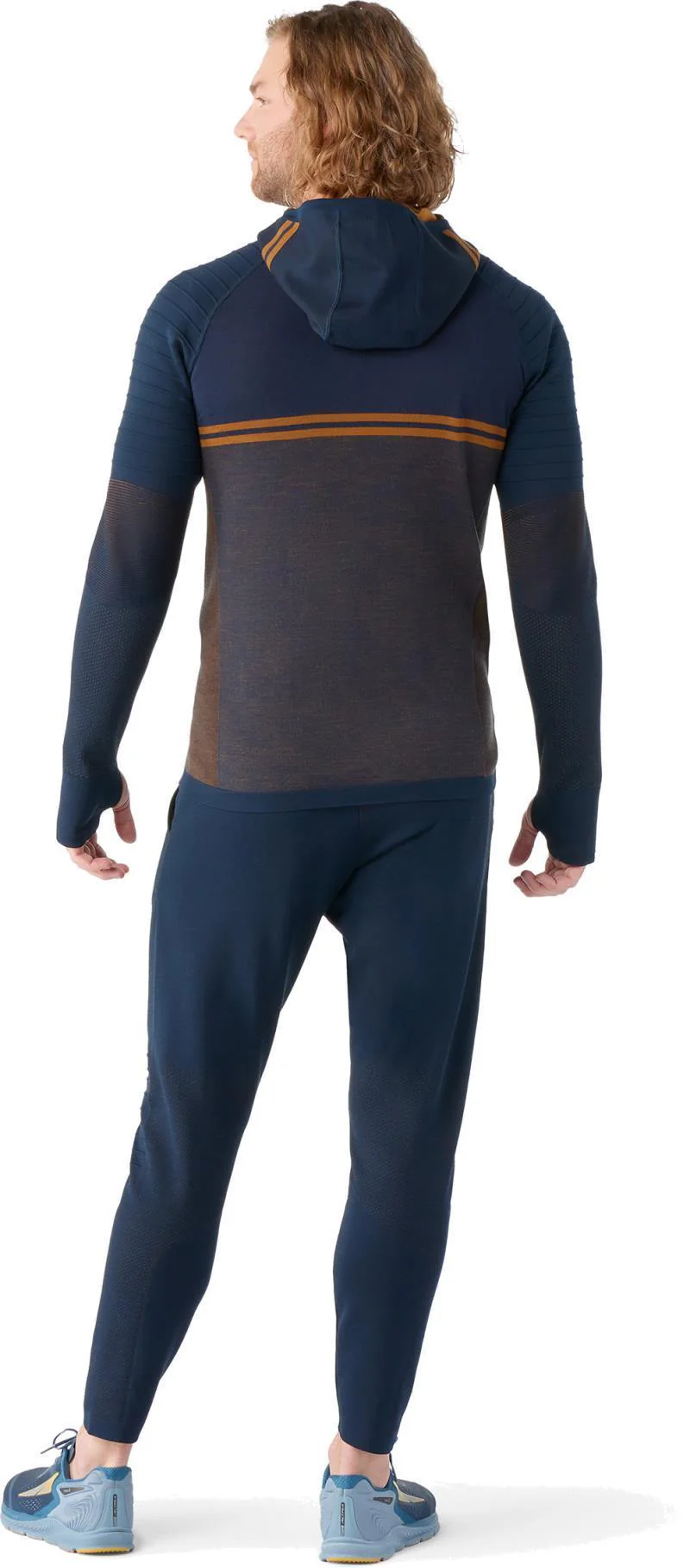 Intraknit Merino Tech 1/2 Zip Hoodie - Mens - Image 12