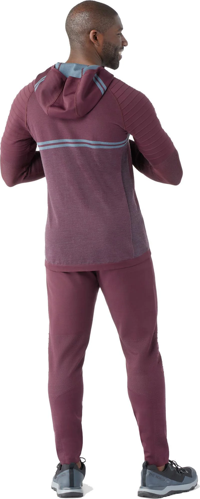 Intraknit Merino Tech 1/2 Zip Hoodie - Mens - Image 15