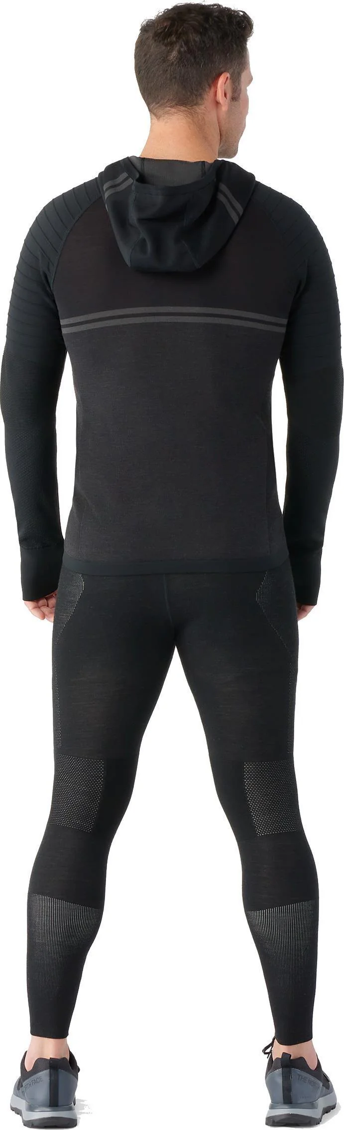 Intraknit Merino Tech 1/2 Zip Hoodie - Mens - Image 3