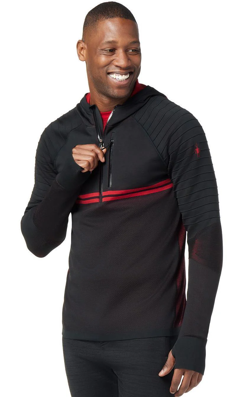 Intraknit Merino Tech 1/2 Zip Hoodie - Mens - Image 5