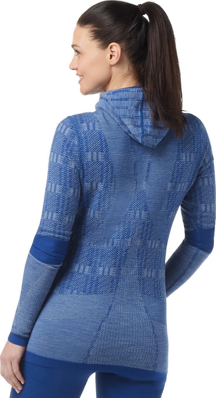 Intraknit Thermal Max Merino 250 Base Layer Pattern Hoodie - Womens - Image 6