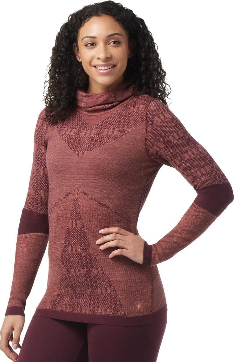 Intraknit Thermal Max Merino 250 Base Layer Pattern Hoodie - Womens - Image 8