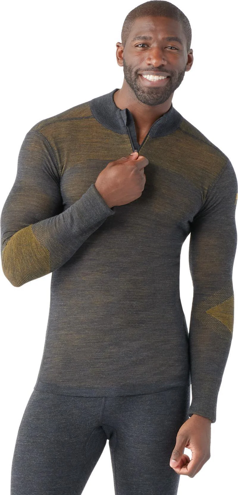 Intraknit Thermal Merino Base Layer 1/4 Zip - Mens - Image 2