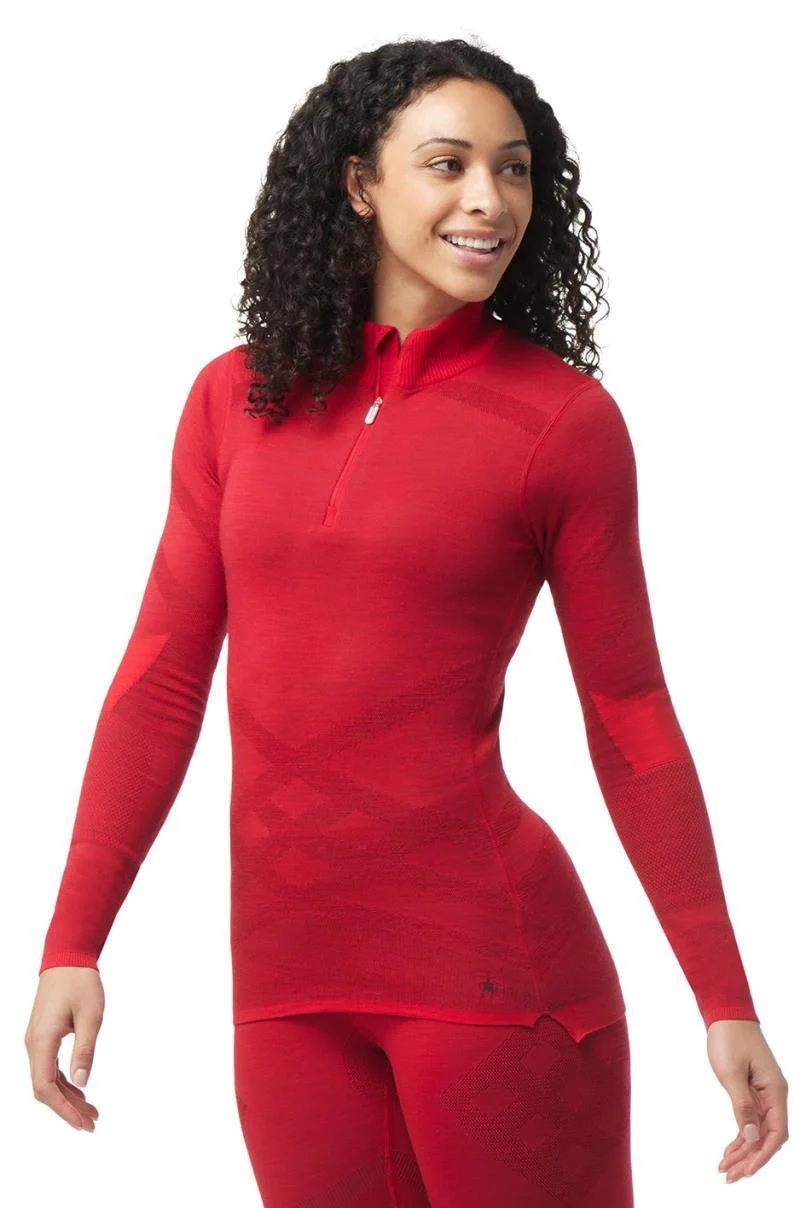Intraknit Thermal Merino Base Layer 1/4 Zip - Womens - Image 11