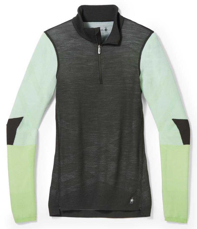 Intraknit Thermal Merino Base Layer Colorblock 1/4 Zip - Womens - Image 13