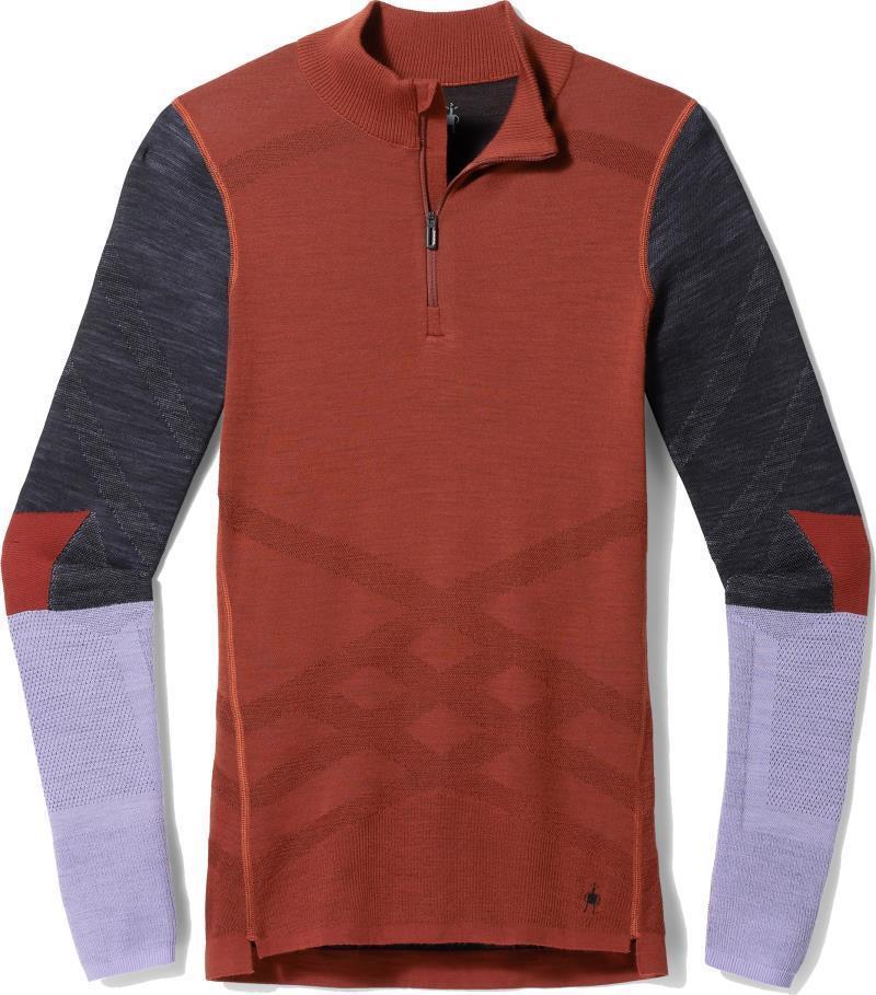 Intraknit Thermal Merino Base Layer Colorblock 1/4 Zip - Womens - Image 16
